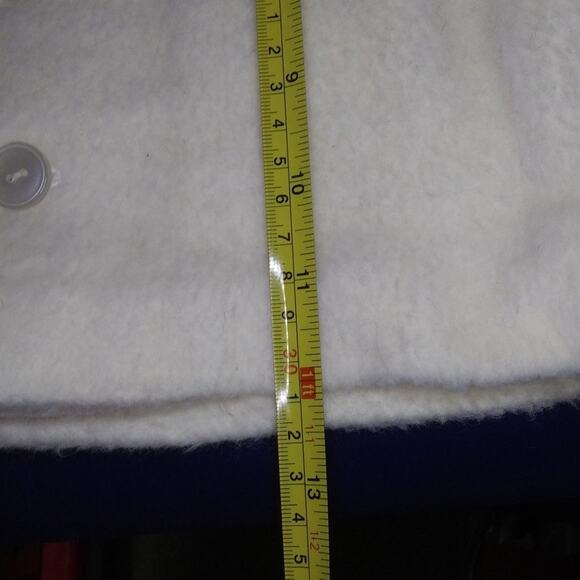 Handmade Vintage Toddler Coat Hooded Lined in Pink Button Front Attached Mittens - Picture 11 of 12